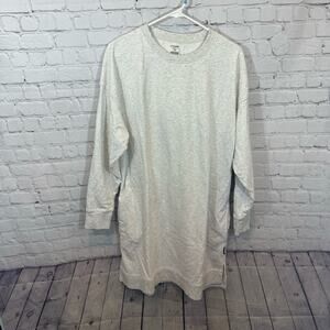 Little Bipsy Women’s Gray Sweatshirt Dress